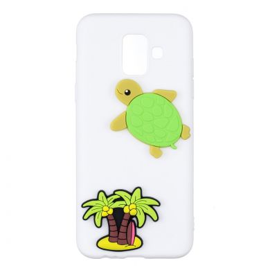 Силиконовый (TPU) чехол UniCase 3D Cartoon Pattern для Samsung Galaxy A6 2018 (A600) - Turtle Pattern