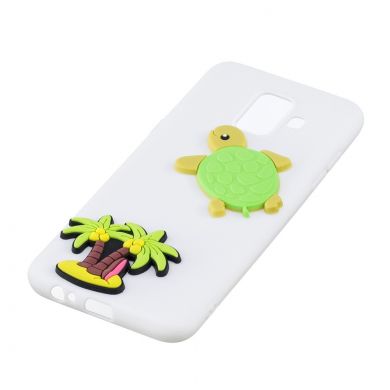 Силиконовый (TPU) чехол UniCase 3D Cartoon Pattern для Samsung Galaxy A6 2018 (A600) - Turtle Pattern