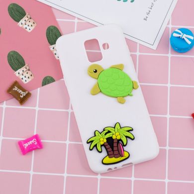 Силиконовый (TPU) чехол UniCase 3D Cartoon Pattern для Samsung Galaxy A6 2018 (A600) - Turtle Pattern