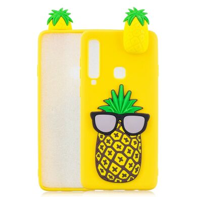 Силиконовый (TPU) чехол UniCase 3D Pattern для Samsung Galaxy A9 2018 (A920) - Cool Pineapple