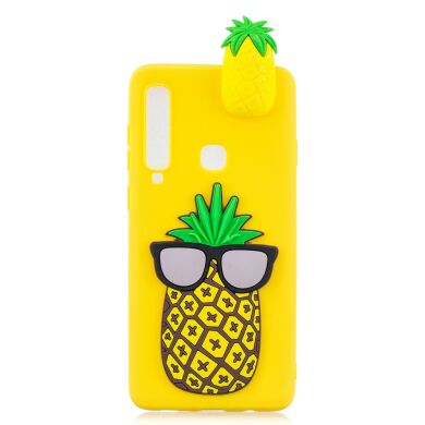 Силиконовый (TPU) чехол UniCase 3D Pattern для Samsung Galaxy A9 2018 (A920) - Cool Pineapple