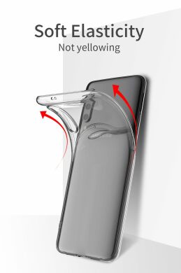 Силиконовый (TPU) чехол X-LEVEL Soft Case для Samsung Galaxy A50 (A505) - Transparent
