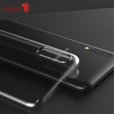 Силиконовый (TPU) чехол X-LEVEL Soft Case для Samsung Galaxy A50 (A505) - Transparent