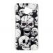 Силиконовый (TPU) Deexe LumiCase для Samsung Galaxy J4 2018 (J400) - Skulls. Фото 1 из 6