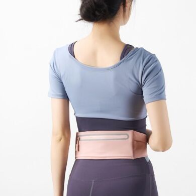 Спортивний чохол на пояс Deexe Waist Bag - Pink