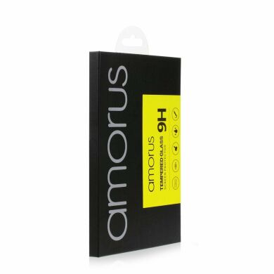 Захисне скло AMORUS Full Glue Tempered Glass для Samsung Galaxy A21s (A217) - Black