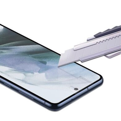 Защитное стекло AMORUS Full Glue Tempered Glass для Samsung Galaxy S21 FE (G990) - Black