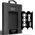 Защитное стекло на камеру ArmorStandart Supreme Black Icon для Samsung Galaxy S24 Ultra (S928) - Clear