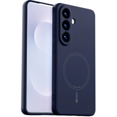 Защитный чехол ABEEL Liquid Silicone Magnetic для Samsung Galaxy S26 (S942) - Dark Blue