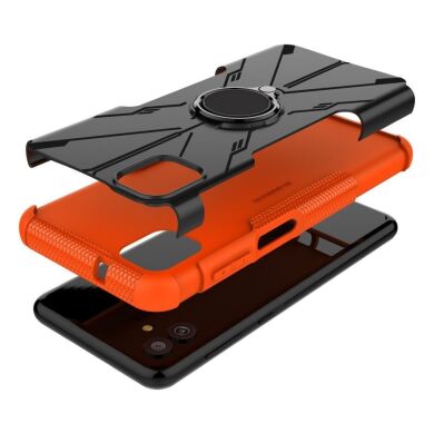 Защитный чехол Deexe Armor Bear для Samsung Galaxy A04 (A045) - Orange