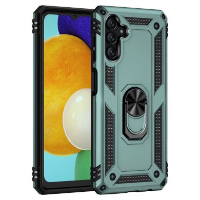 Захисний чохол Deexe Armor Case для Samsung Galaxy A13 5G - Blackish Green