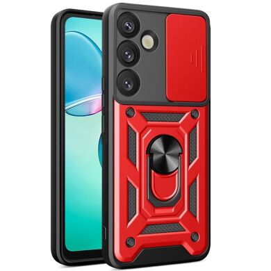 Захисний чохол Deexe Armor Shield для Samsung Galaxy A57 (A576) - Red