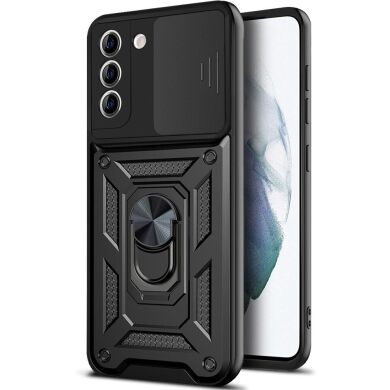 Захисний чохол Deexe Armor Shield для Samsung Galaxy S21 FE (G990) - Black