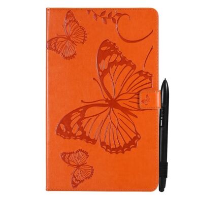 Защитный чехол Deexe Butterfly для Samsung Galaxy Tab A7 Lite (T220/T225) - Orange