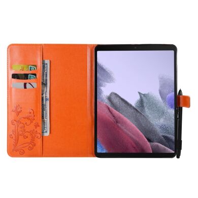 Защитный чехол Deexe Butterfly для Samsung Galaxy Tab A7 Lite (T220/T225) - Orange