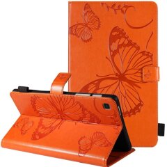 Защитный чехол Deexe Butterfly для Samsung Galaxy Tab A7 Lite (T220/T225) - Orange