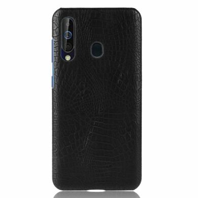 Защитный чехол Deexe Croco Style для Samsung Galaxy M40 - Black