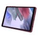 Защитный чехол Deexe Crystal Kickstand для Samsung Galaxy Tab A7 Lite (T220/T225) - Wine Red. Фото 3 из 12