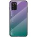 Защитный чехол Deexe Gradient Color для Samsung Galaxy A03s (A037) - Purple / Green. Фото 1 из 12