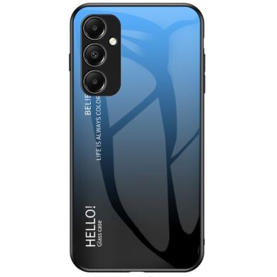 Захисний чохол Deexe Gradient Color для Samsung Galaxy A05s (A057) - Black / Blue