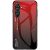 Защитный чехол Deexe Gradient Color для Samsung Galaxy A56 (A566) - Red / Black