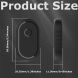Защитный чехол Deexe Hydro Lock для Samsung Galaxy SmartTag 2 - Black. Фото 6 из 6