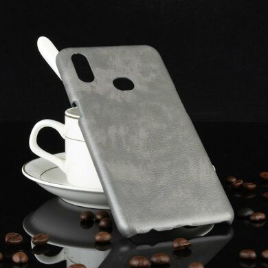 Защитный чехол Deexe Leather Back Cover для Samsung Galaxy A10s (A107) - Grey