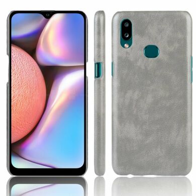 Защитный чехол Deexe Leather Back Cover для Samsung Galaxy A10s (A107) - Grey