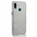 Защитный чехол Deexe Leather Back Cover для Samsung Galaxy A10s (A107) - Grey. Фото 3 из 8