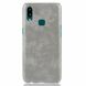 Защитный чехол Deexe Leather Back Cover для Samsung Galaxy A10s (A107) - Grey. Фото 2 из 8