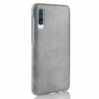 Захисний чохол Deexe Leather Back Cover для Samsung Galaxy A70 (A705) - Grey