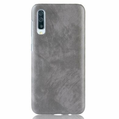 Защитный чехол Deexe Leather Back Cover для Samsung Galaxy A70 (A705) - Grey