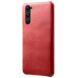 Захисний чохол Deexe Leather Back Cover для Samsung Galaxy S24 Plus - Red