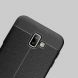 Защитный чехол Deexe Leather Cover для Samsung Galaxy J6+ (J610) - Black. Фото 8 из 11