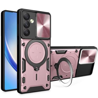 Защитный чехол Deexe Magnetic Space для Samsung Galaxy A34 (A346) - Pink