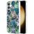 Захисний чохол Deexe Marble Pattern для Samsung Galaxy S24 - Blue / Green