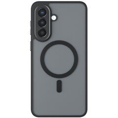 Захисний чохол Deexe Matte Skin with MagSafe для Samsung Galaxy A57 (A576) - Black