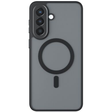 Захисний чохол Deexe Matte Skin with MagSafe для Samsung Galaxy A57 (A576) - Black