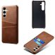 Защитный чехол Deexe Pocket Case для Samsung Galaxy S25 Plus (S936) - Brown. Фото 2 из 4