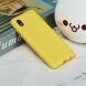Защитный чехол Deexe Silicone Case для Samsung Galaxy A01 Core (A013) - Yellow. Фото 3 из 6