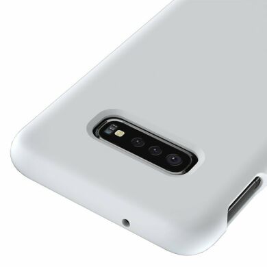 Захисний чохол Deexe Silicone Case для Samsung Galaxy S10e (G970) - White
