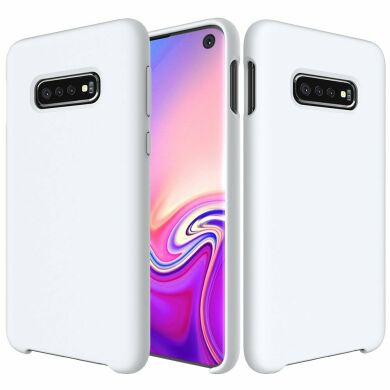 Захисний чохол Deexe Silicone Case для Samsung Galaxy S10e (G970) - White