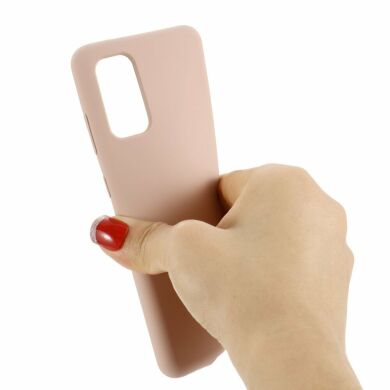 Защитный чехол Deexe Silicone Case для Samsung Galaxy S20 (G980) - Pink