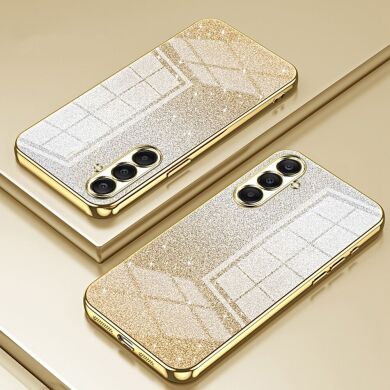 Защитный чехол Deexe Sparkles Cover для Samsung Galaxy A26 (A266) - Gold