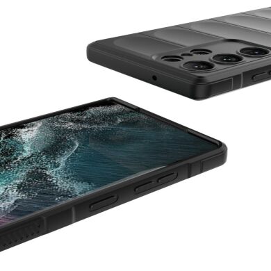 Защитный чехол Deexe Terra Case для Samsung Galaxy S23 Ultra - Black