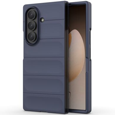 Захисний чохол Deexe Terra Case (FF) для Samsung Galaxy Fold 7 - Dark Blue