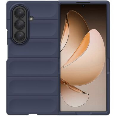 Захисний чохол Deexe Terra Case (FF) для Samsung Galaxy Fold 7 - Dark Blue