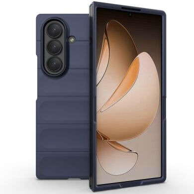Захисний чохол Deexe Terra Case (FF) для Samsung Galaxy Fold 7 - Dark Blue