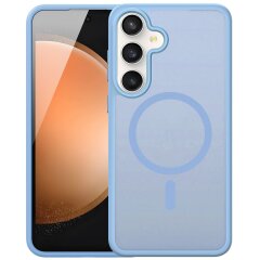 Защитный чехол DUX DUCIS Yind Series MagSafe для Samsung Galaxy S25 FE (S731) - Light Blue