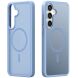 Защитный чехол DUX DUCIS Yind Series MagSafe для Samsung Galaxy S25 FE (S731) - Light Blue. Фото 2 из 9
